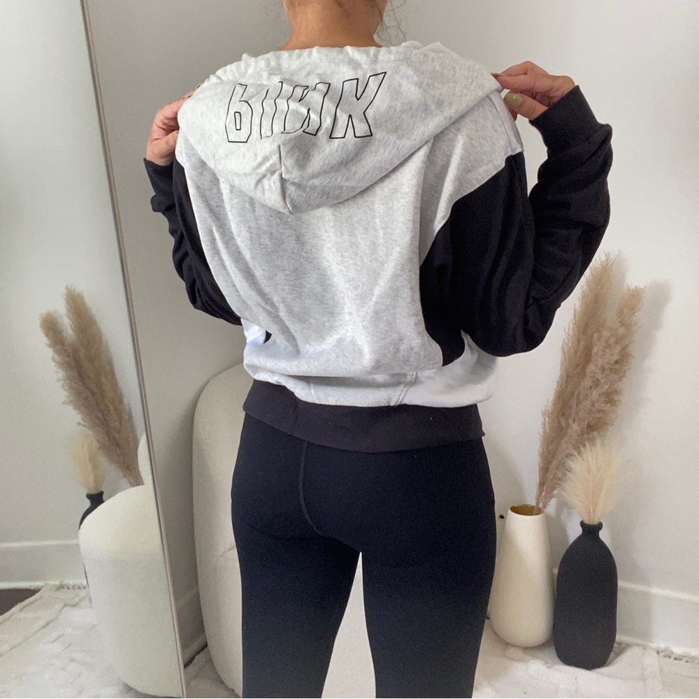 Victoria Secret PINK Black & Grey Hoodie